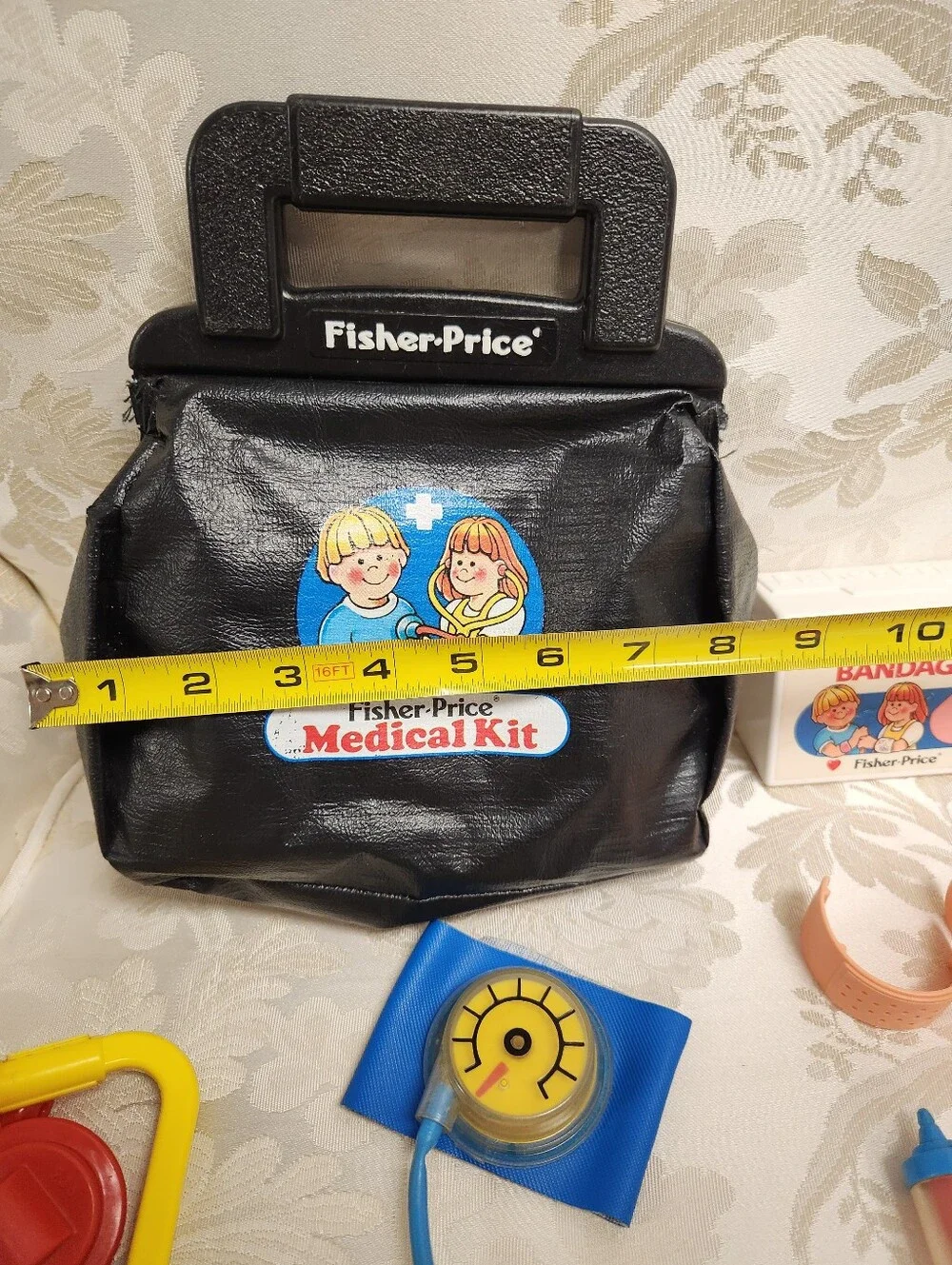 Vintage 1987 Fisher Price Doctor’s Bag Toy